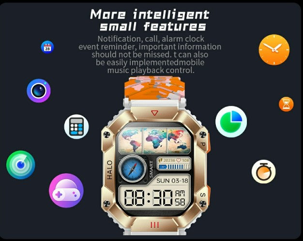 KR Bluetooth Smart Watch
