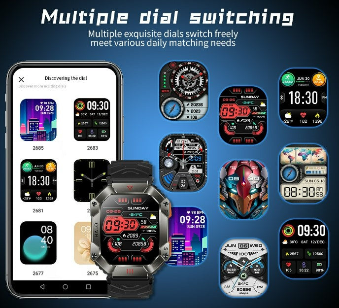 KR Bluetooth Smart Watch