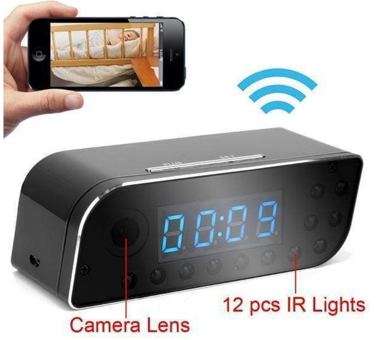 Mini Spy Alarm Clock