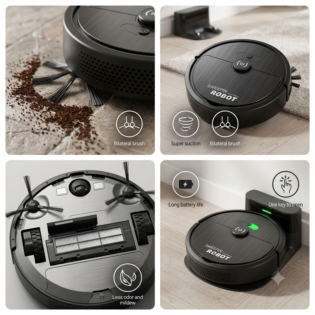 Sweeping Robot Vacuum Cleaner